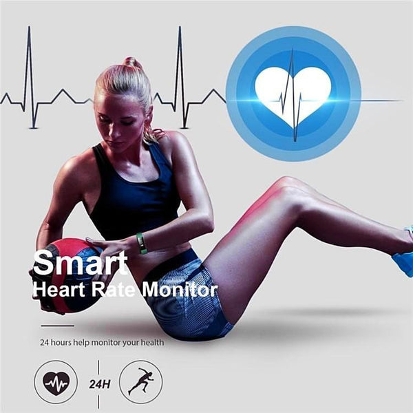 ID115HR Plus Fitness Tracker - Blue - - Happee Shoppee