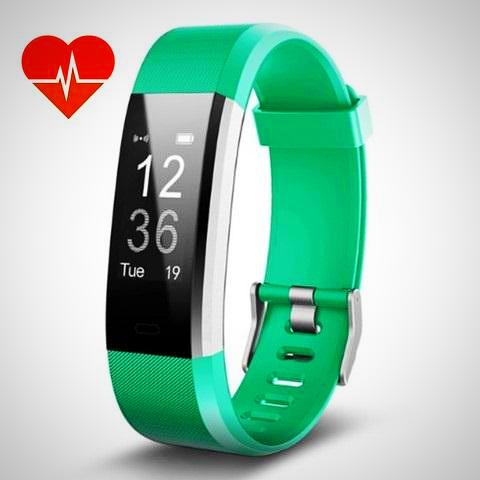 ID115HR Plus Fitness Tracker - Green - - Happee Shoppee