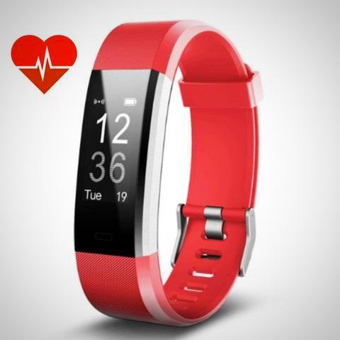 ID115HR Plus Fitness Tracker - Red - - Happee Shoppee