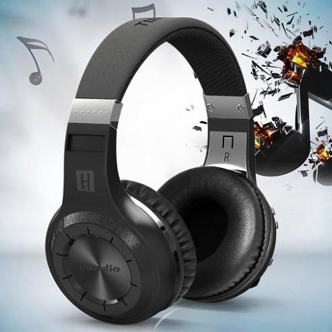 ﻿Bluedio HT Wireless Bluetooth Headphone - Black - - Happee Shoppee