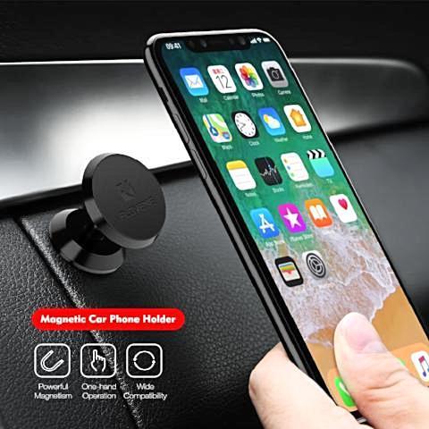 ﻿Car Phone Holder - Silver - - Happee Shoppee