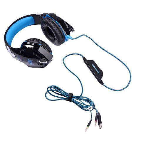 ﻿Gaming Headset - Blue - - Happee Shoppee