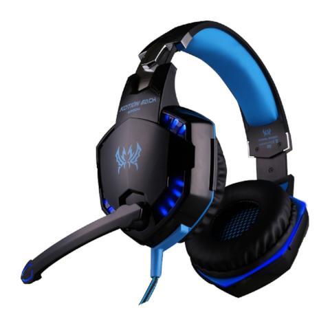 ﻿Gaming Headset - Blue - - Happee Shoppee