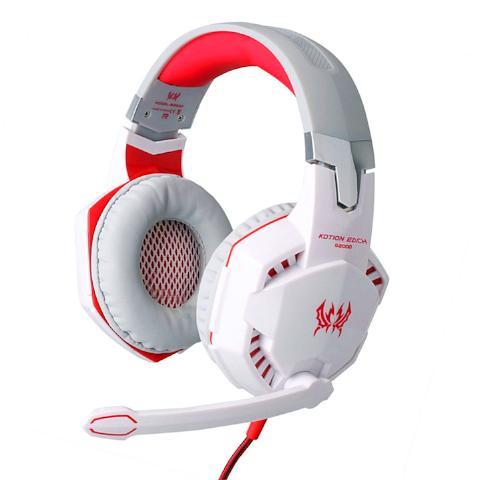 ﻿Gaming Headset - White - - Happee Shoppee