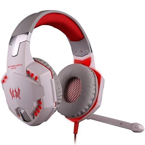 ﻿Gaming Headset - White - - Happee Shoppee