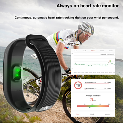 ﻿Heart Rate Monitor - Blue - - Happee Shoppee