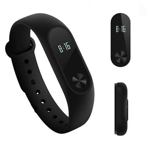 ﻿Xiaomi Mi Band 2 Fitness Tracker - Black - - Happee Shoppee