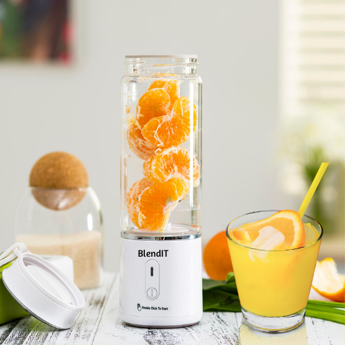 ﻿BlendIT Mini Blender - White - - Happee Shoppee