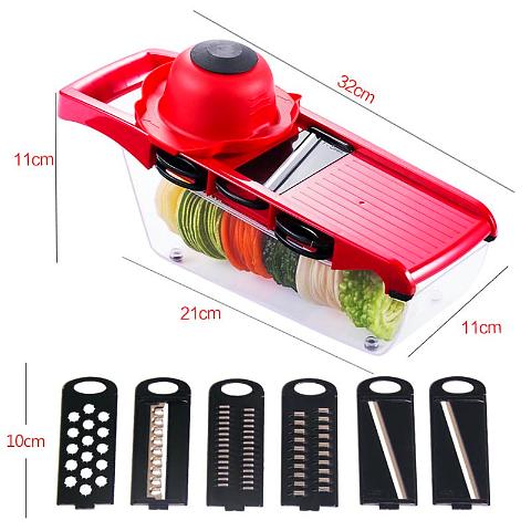 ﻿FiNE Vegetable Chopper - Red - - Happee Shoppee