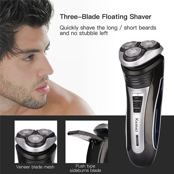 ﻿Electric Razor - Gray Shaver - - Happee Shoppee