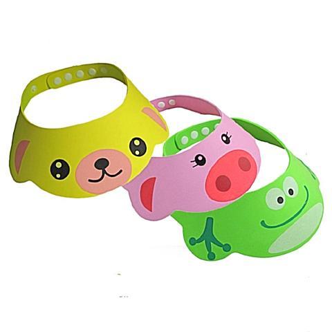 ﻿Baby Bath Shower Cap - Green - - Happee Shoppee