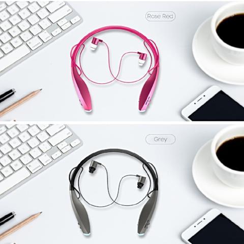 ﻿Wireless Sports Headphones - Gray - - Happee Shoppee